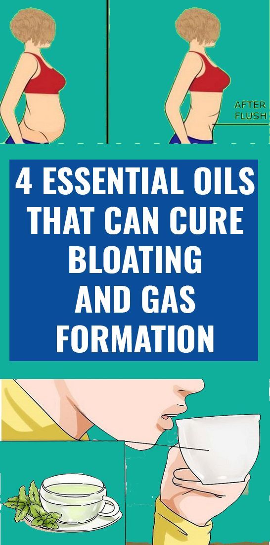 4 Essential Oils That Can Cure Bloating and Gas Formation