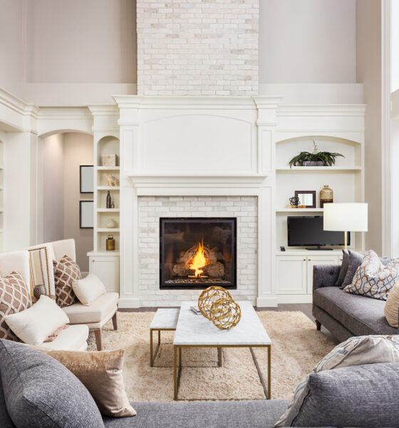 home fireplace